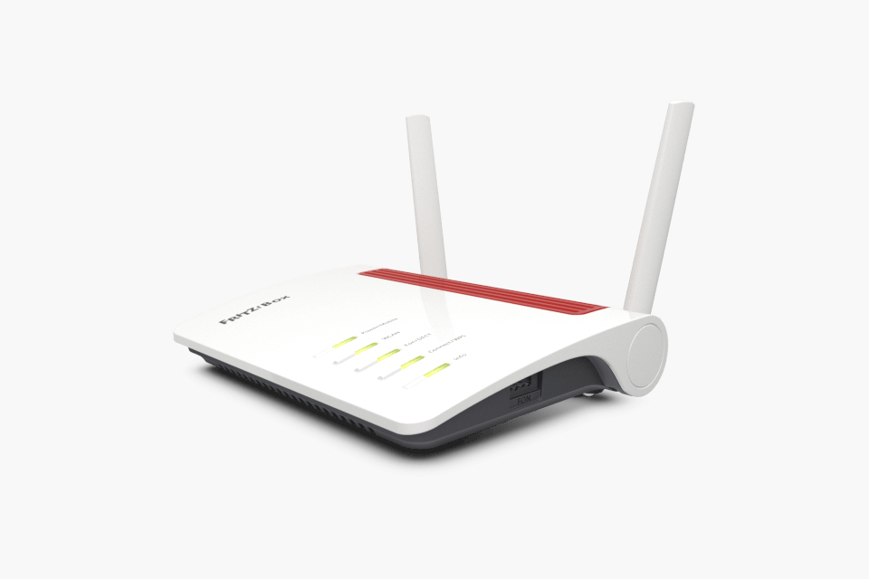 FRITZ!Box WLAN-Router mit zwei Antennen
